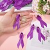 100Pcs Awareness Ribbon Nylon Lapel Pin Backs for Backpack Clothes JEWB-GL0001-03B-3