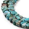 Synthetic Regalite/Imperial Jasper/Sea Sediment Jasper Beads Strands G-F765-D06-01-4