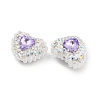 Polymer Clay Glass Rhinestone Beads CLAY-NH0001-13D-2