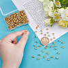 250Pcs 304 Stainless Steel Bead Tips STAS-UN0063-53-4