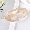 Oval Resin Hair Barrettes PHAR-H001-03B-1