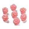 Synthetic Coral Carved Beads CORA-H003-01B-14-1