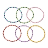 6Pcs Glass Seed Beads Stretch Bracelets for Women BJEW-MZ00277-5