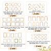 12Sets 6 Styles  Lace Frame Scrapbook Paper Pad DIY-CP0008-90-2