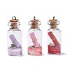 Glass Wishing Bottle Pendant Decorations A-GLAA-S181-02-2