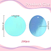 200Pcs PVC Paillette/Sequin Pendants FIND-HY0005-22C-2
