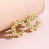 Alloy C-shaped Cuff Earrings for Women WGEF1AE-07-1