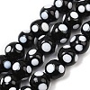 Handmade Lampwork Beads LAMP-D002-8mm-01J-1
