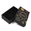 Gold Stamping Planet Cardboard Jewelry Packaging Boxes CON-T002-01B-2