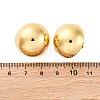 Half Round 304 Stainless Steel Stud Earrings EJEW-A125-80G-G-5