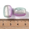 Triple Color Resin European Beads RESI-F055-13G-3