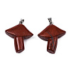 Natural Red Obsidian Pendants G-R480-02M-2