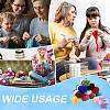 12 Skeins 12 Colors 4-Ply 59.7%Polyester & 40.3%Acrylic Fiber Yarn for Tufting Gun Rugs OCOR-FS0001-07-6