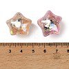 Electroplate Transparent Resin Beads MACR-K366-03-3
