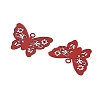 Spray Paint 430 Stainless Steel Charms STAS-C153-09K-2