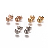 304 Stainless Steel Stud Earrings EJEW-L215-55A-1
