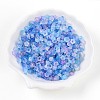 Frosted Transparent Acrylic Beads X-OACR-N137-72K-1