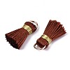 Handmade Polycotton(Polyester Cotton) Tassel Decorations FIND-R092-14-2