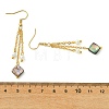 Shell Pearl & Abalone Shell/Paua Shell Dangle Earrings for Women EJEW-JE07328-02-5