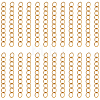 100Pcs Ion Plating(IP) 304 Stainless Steel Chain Extender STAS-BBC0006-14A-1