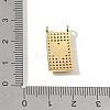 Valentine's Day Brass Micro Pave Clear Cubic Zirconia Pendants KK-L268-026G-04-3