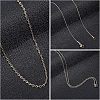 PVD Vacuum Plating 304 Stainless Steel Cable Chain & Snake Chain STAS-UN0018-09G-5