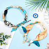 2Pcs Alloy Bag Extender Chains and Pendant Decorations HJEW-PH02402-4