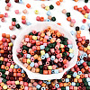 Opaque Colours Glass Seed Beads SEED-N007-14F-2