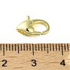 Brass Lobster Claw Clasps KK-B089-23A-G-3