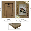 Rectangle Wood Photo Frames AJEW-WH20021-011-2