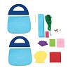Non Woven Fabric Embroidery Needle Felt Sewing Craft of Pretty Bag Kids LS-DIY-H140-04-2