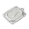 Anti-Tarnish 304 Stainless Steel Pendants STAS-U033-01P-A-2