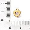 304 Stainless Steel Pendants STAS-Z199-02G-03-3