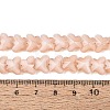 Opaque Glass Beads Strands GLAA-N073-01B-4