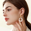 16Pcs 304 Stainless Steel Stud Earring Findings STAS-BBC0010-20B-5