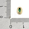 Brass Pave Cubic Zirconia Cabochons CU-CBA30E8-04G-07-3