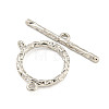 Brass Toggle Clasps KK-A223-12P-5