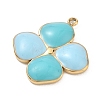 304 Stainless Steel Enamel Pendants STAS-I369-04G-02-2