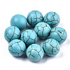 Synthetic Turquoise Beads G-R483-01-12mm-1
