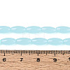 Imitation Jade Glass Beads Strands GLAA-T028-15J-01-4