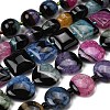Natural Agate Beads Strands G-F820-A01-01-1