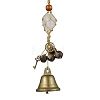 Natural Quartz Crystal Pouch Feng Shui Hanging Ornament HJEW-JM02377-1