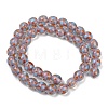 Handmade Lamword Beads Strands LAMP-P069-01A-07-4