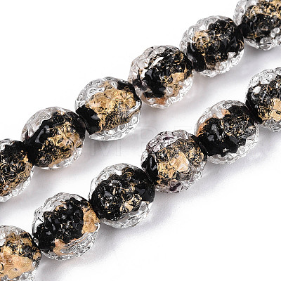 Handmade Lampwork Beads FOIL-T007-03H-1
