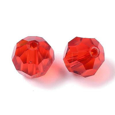 Imitation Austrian Crystal Beads SWAR-F021-8mm-227-1