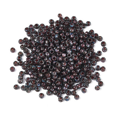 Picasso Cylinder Glass Seed Beads SEED-N011-01C-1