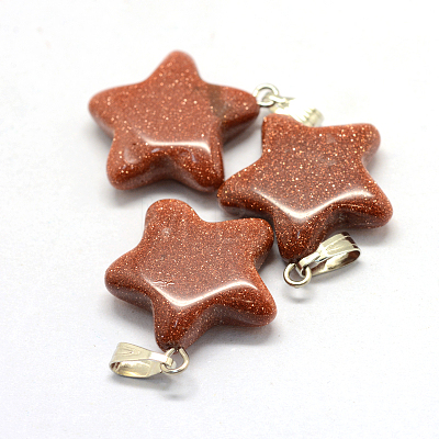 Star Natural & Synthetic Mixed Stone Pendants X-G-Q367-M-1