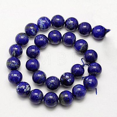 Natural Lapis Lazuli Beads Strands G-G423-5mm-AB-1