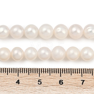 Natural Cultured Freshwater Pearl Beads Strands PEAR-I007-07X-04A-1