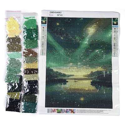 DIY Diamond Painting Kit AJEW-C037-01E-1